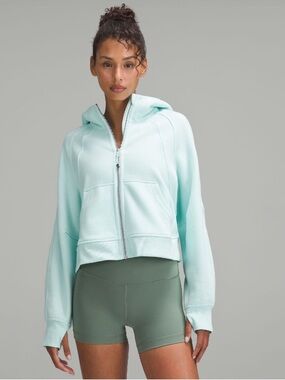 Lululemon Scuba Oversized Full-Zip Hoodie - Ideal Mint - M/L